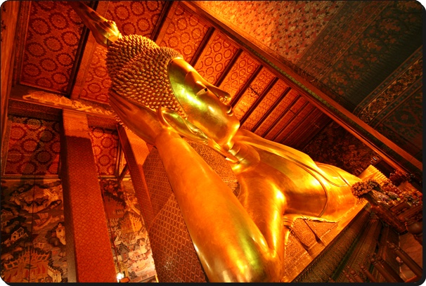 พระนอน ที่ วัดโพธิ์​ กทม Wat Pho 